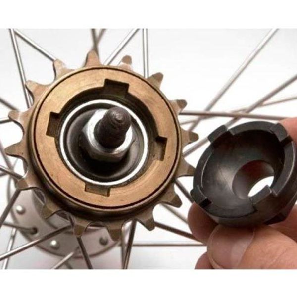 Съем, установка трещетки (фривил) на BMX