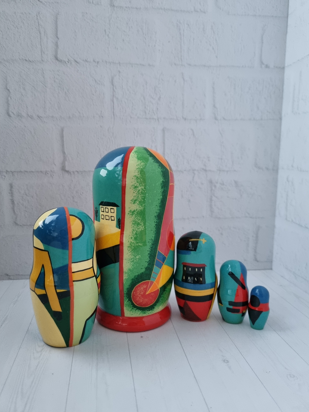 Матрёшка 5м 15см Кандинский-Малевич