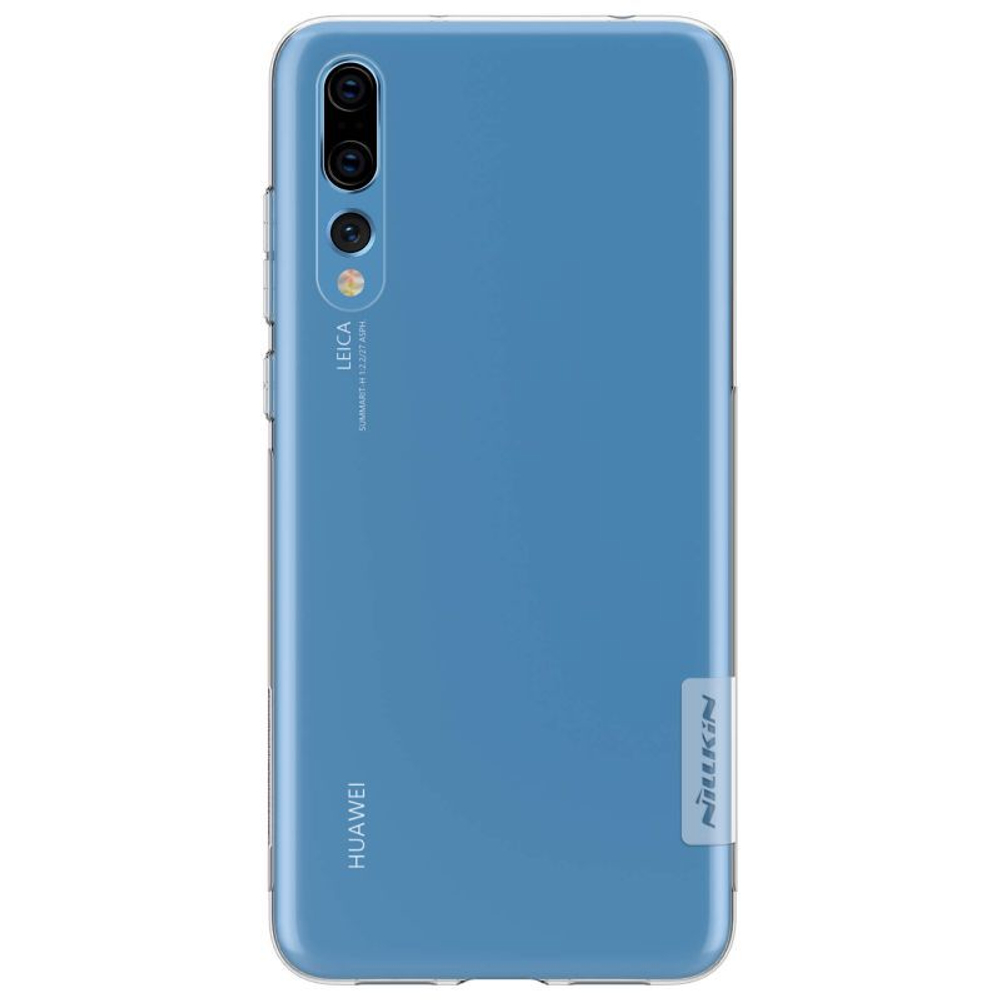 Прозрачный силиконовый чехол Nillkin Nature для Huawei P20 Pro