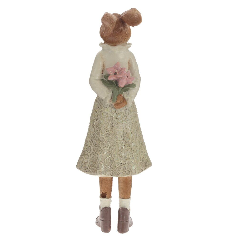 GAEM Фигурка декоративная "Заяц", L11,5 W12 H33 см, 2в.