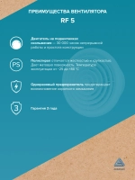 Вентилятор накладной RF D125 AURAMAX
