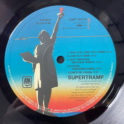 Винтажная виниловая пластинка LP Supertramp Breakfast In America (Japan 1979) (No Obi) The Logical Song AMP-6034