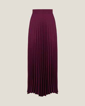 Юбка "Любимый размер" в баклажане