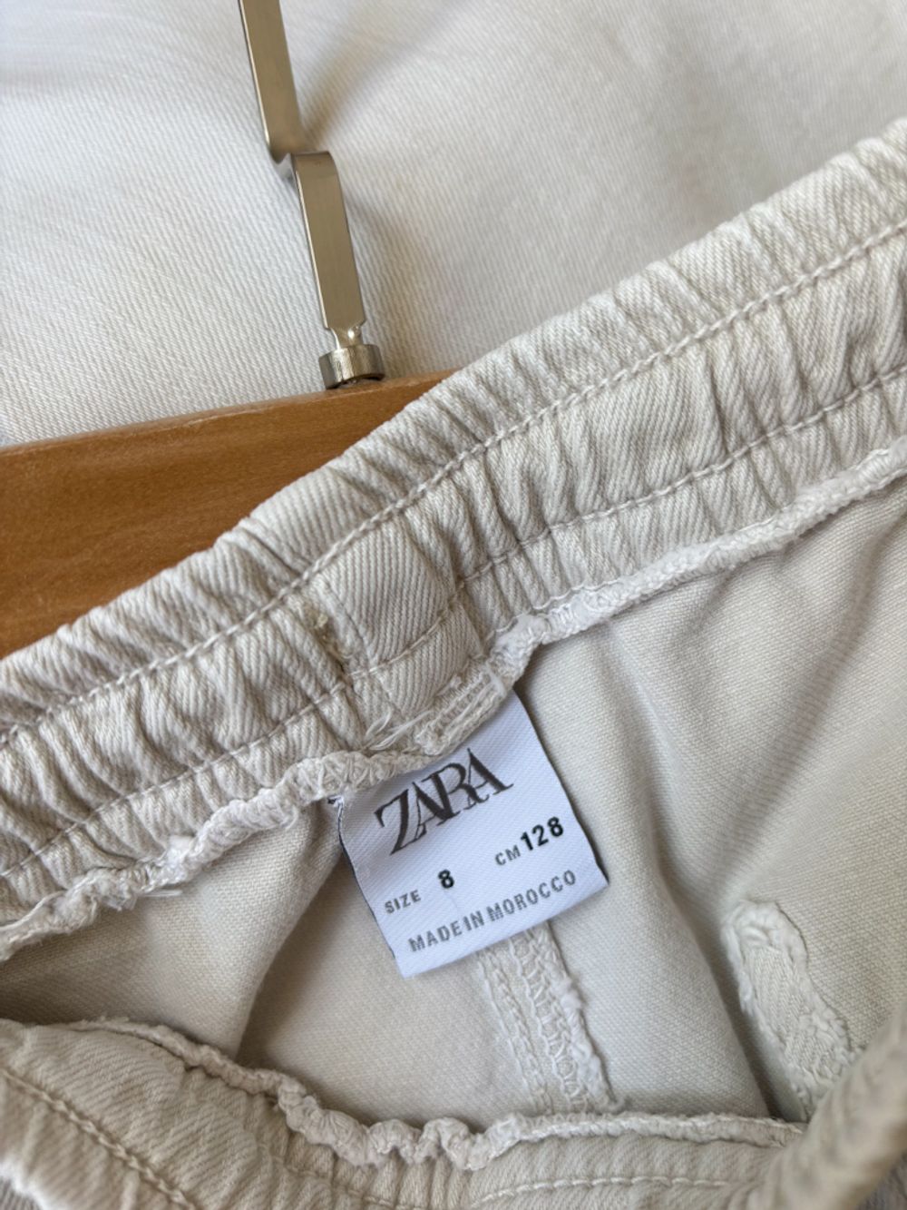 Хлопковые брюки Zara, 128