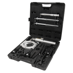 Съемник гидравлический 8т длина 229/270, ширина 100/95, поршень 85мм масса 18 кг в кейсе JTC