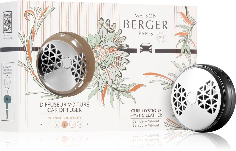 Maison Berger Paris запах для автомобиля Evanescence Mystic Leather