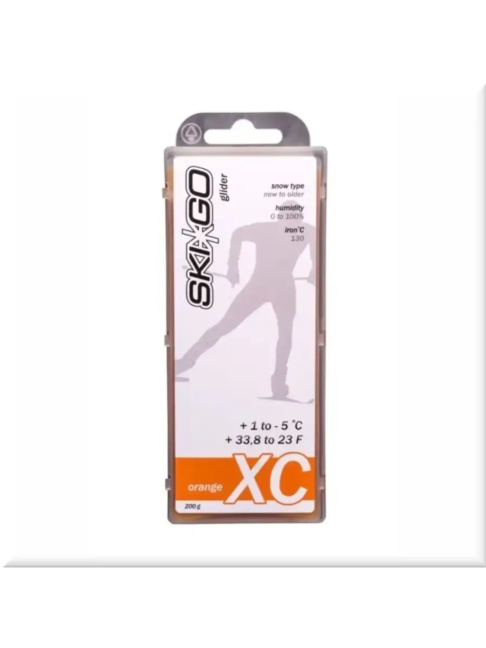 Парафин без фтора XC Glider Orange (+1 -5 C), 200 г