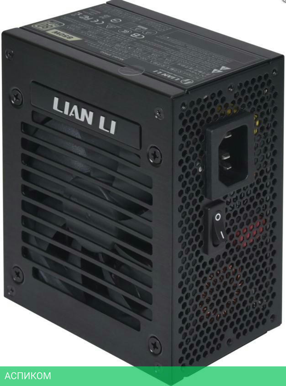 Блок питания Lian Li SP850 850W черный (G89.SP850B.01EU)