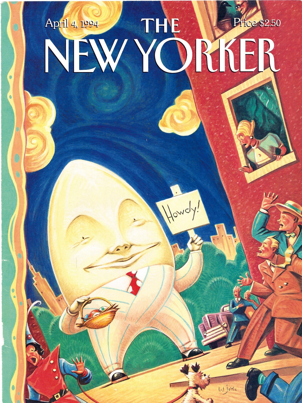 Журнал The New Yorker 04-04-1994, обложка