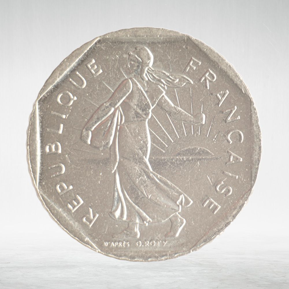 France, 2 Francs 1998, VF