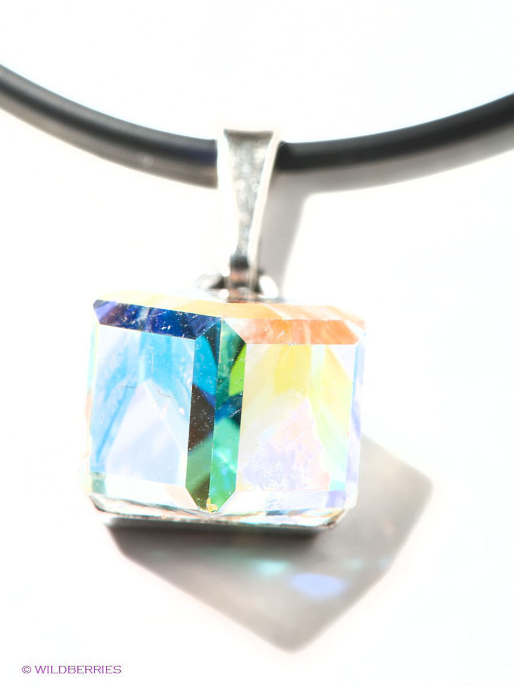 "Египет" подвеска в серебряном покрытии из коллекции "Леди" от Jenavi с замком карабин