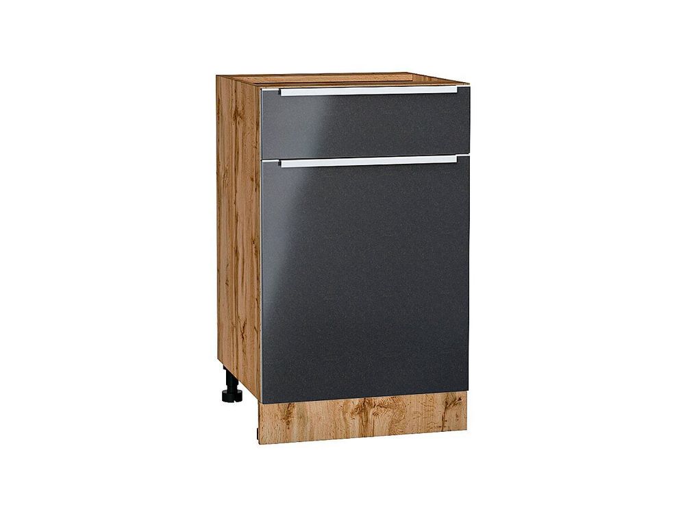 Шкаф нижний с 1-ой дверцей и ящиком Фьюжн