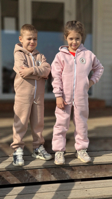 Комбинезон теплый детский 110-116 см