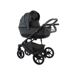 Детская коляска Sevillababy Tisso 2 в 1 серый экокожа