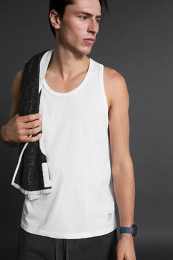 ZARA МАЙКА, БЕЛЫЙ