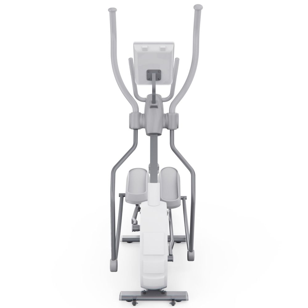 Электромагнитный эллиптический тренажер DFC Westinghouse 13Y, белый, с изменяемым углом наклона