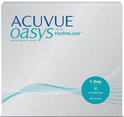 Однодневные контактные линзы Acuvue Oasys 1-Day (уп. 90 линз)