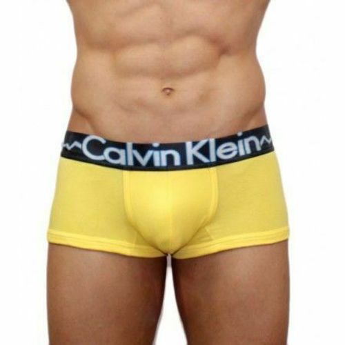 Мужские трусы боксеры Calvin Klein Electric Boxer Yellow
