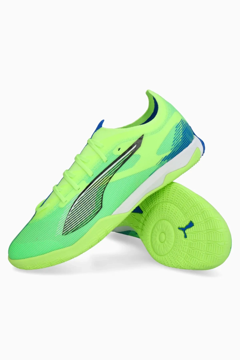 Футзалки Puma Ultra 5 Match IT - зеленый