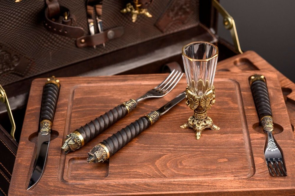 Набор для стейков "Премиум, Граб"