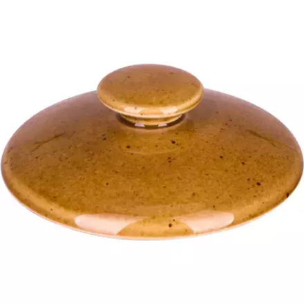 Крышка для чашки бульонной «Кантри Стайл» арт.TRY1146 фарфор D=12,5см коричнев