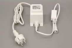 Трансформатор 60Вт, 220/24В 1.5 м., белый провод, статика, Teamprof (TPF-220AC/DC24-ST-60W)