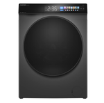 Комплект Стиральная машина MFW101216GR + сушильная машина MDR1016GR HP + соед.элемент MCP10GR MEFERI ТЕМНЫЙ ГРАФИТ (h)