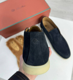 Лоферы Loro Piana с меховой стелькой