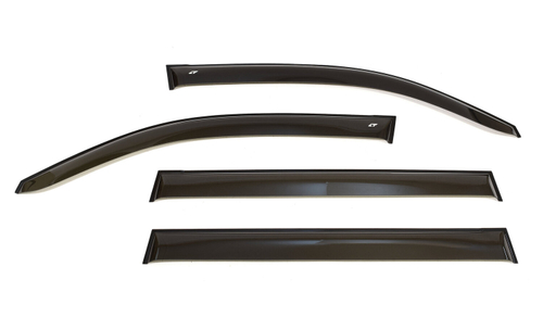 Дефлекторы боковых окон Cobra Tuning на Toyota Land Cruiser 200 5 дв. 2007 широкие арт.TE21607