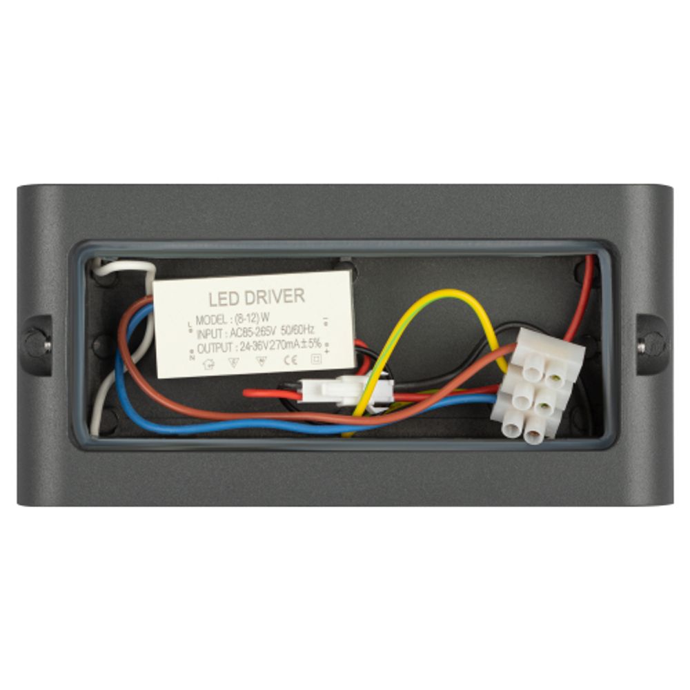 Декоративная подсветка ЭРА WL41 GR светодиодная 10Вт 3500К серый IP54 для интерьера, фасадов зданий | Фасадная декоративная подсветка