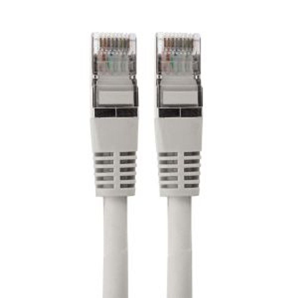 Шнур коммутационный патч-корд F/UTP RJ45-RJ45, CAT 6, LSZH серый, 5м REXANT