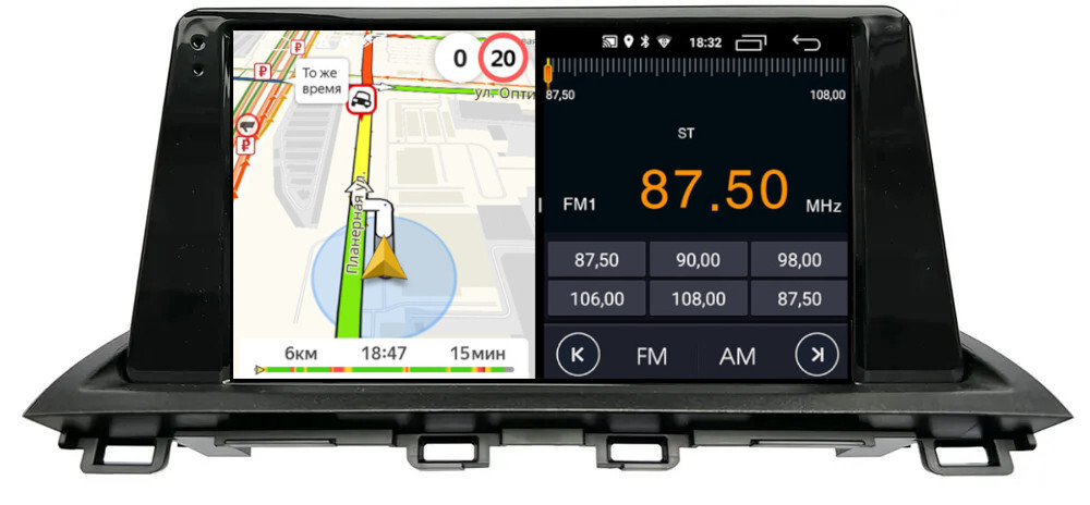 Магнитола для Mazda CX-4 2016-2024 (штатный монитор) - Parafar PF086FHD на Android 13, 8-ядер, 2Гб+32Гб, CarPlay, 4G SIM-слот