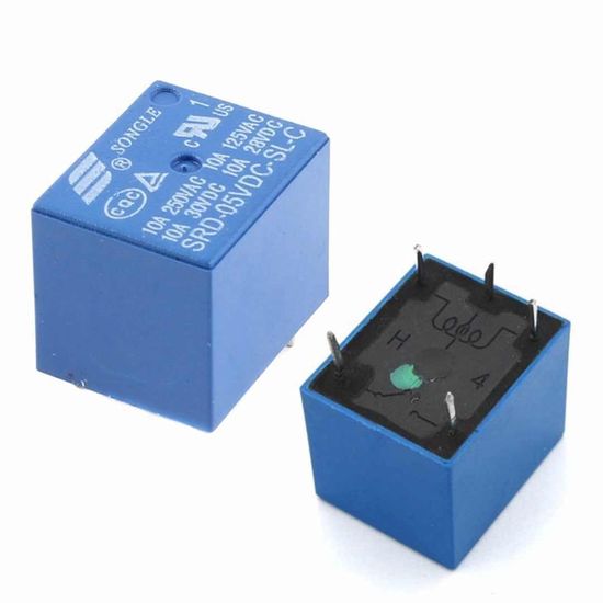 Реле электромагнитное SRD-05VDC-SL-C 5VDC