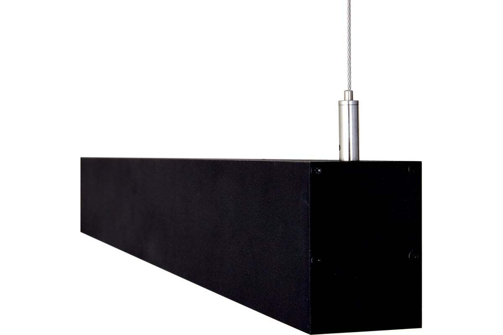 Светильник LED линейный СЛИМФЛЕШ VS310 54W-7250Lm 5000К Микропризма IP40 с БАП на 1ч чёрный 1230х66х65мм