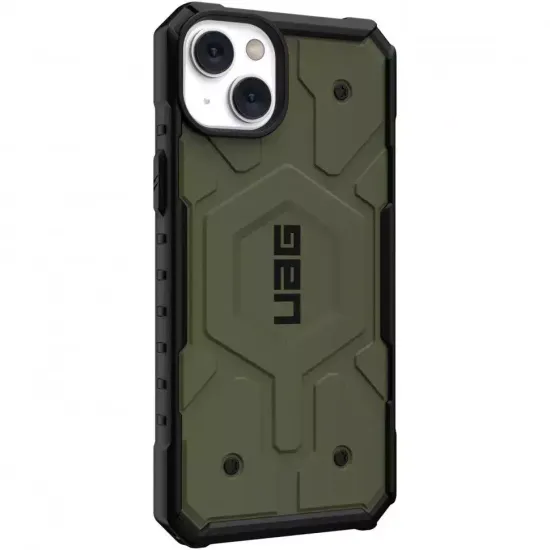Чехол с поддержкой MAGSAFE Uag Pathfinder для iPhone 14 6.1", цвет оливковый (Olive)