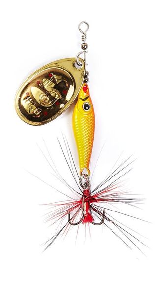 Блесна вращ. Lucky John TRIAN BLADE ROUND 12.0г 001 в блистере
