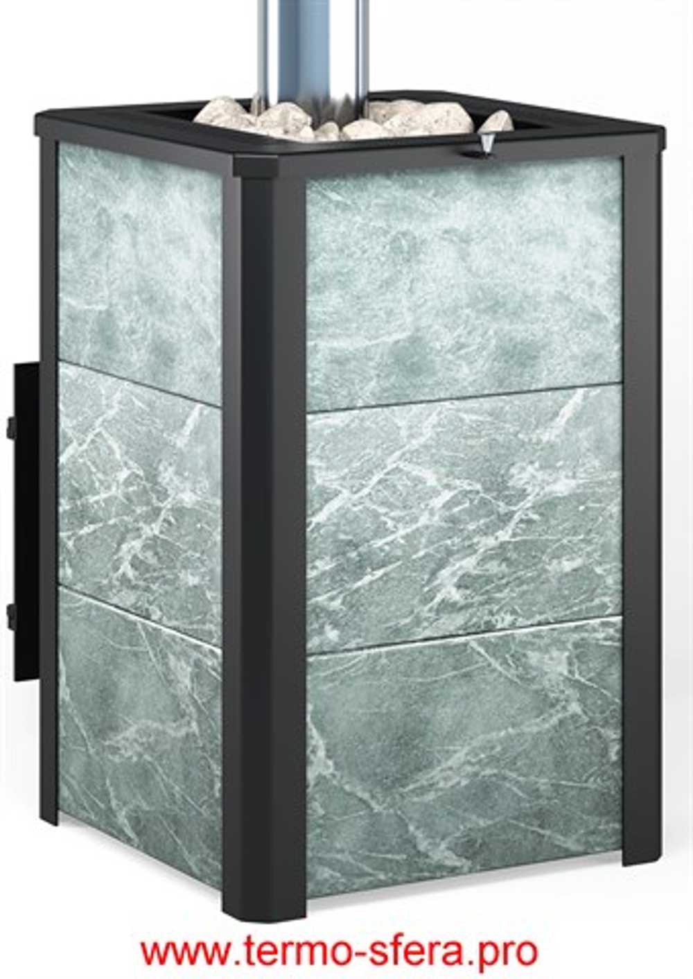 Печь ВЕЗУВИЙ Легенда 28 Панорама "М" талькохлорит