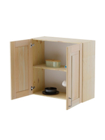 Кухонный модуль, 80х32х75, Стокгольм Натур, навесной, 2 двери, из массива дерева, в лаке, Dipriz