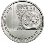 Portugal 5 Euro 2003 – 150th Anniversary of the First Portuguese Postage Stamp