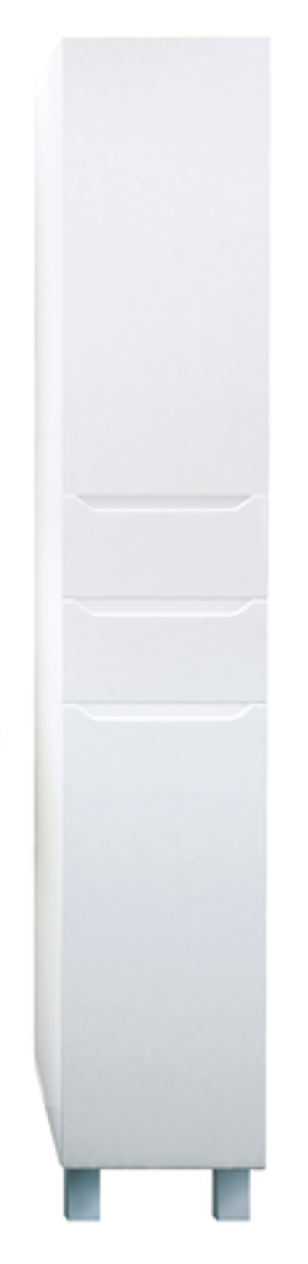 Пенал 1Marka Кода 35Н 2д. 2в.я. Белый глянец, МДФ