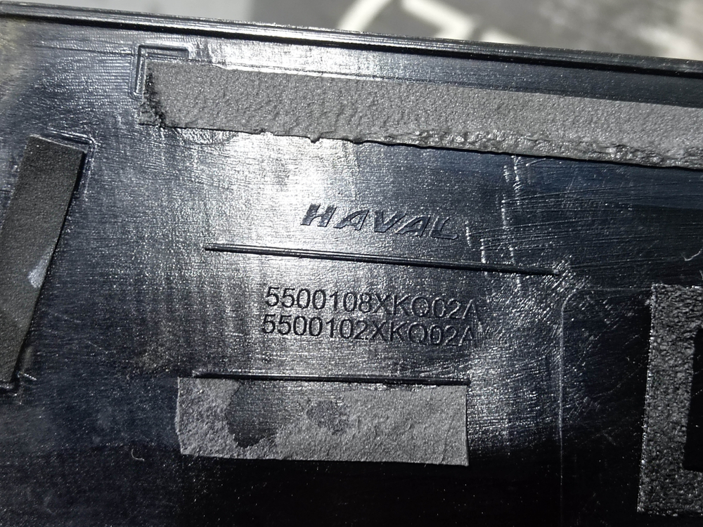 Накладка стойки двери задней левой Haval F7x 1 19-24 Б/У Оригинал 5500108XKQ02A