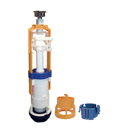 Арматура к смыв. бачку Кноп. FAST S/S+Uni Bottom хр. 1/2 ниж/подв.латунь 122541OLI (Португалия)