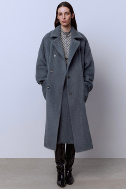 Пальто из ангоры