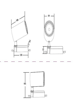 Трековый светильник Maytoni Technical TR003-1-17W3K-B