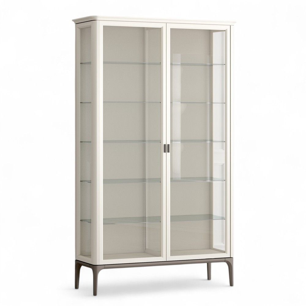 Витрина стеклянная большая