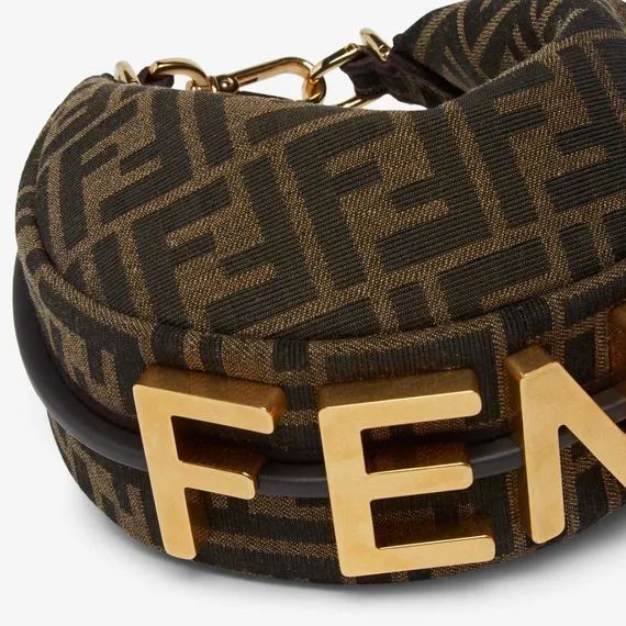 Сумка Fendi Fendigraphy, темно-коричневый