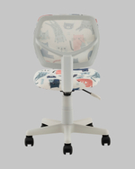 Кресло ЛОЛО Cats пластик белый