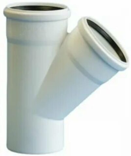 Тройник ПП БЕСШУМНЫЙ 110х110  45°Политэк