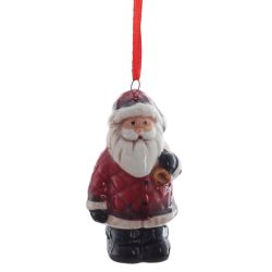 GAEM Украшение новогоднее "Снеговик/Дед Мороз", L5,5 W4 H8,5 см, 6в.