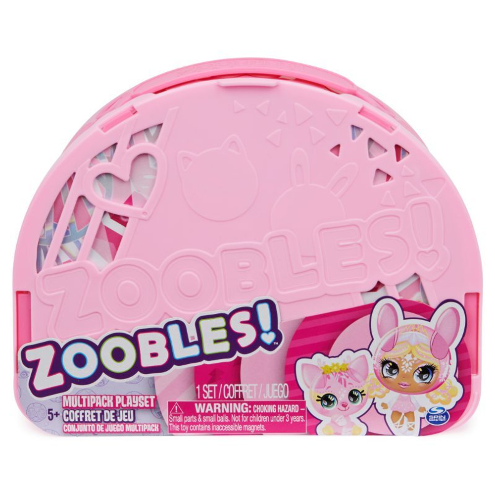 Zoobles - Набор Мультипак Фигурка-трансформер Diva Ballerina Trio Z-Girlz и 2 животных 20132759